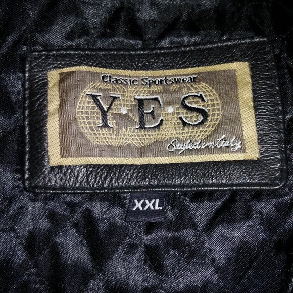 Leather classic coat - Picture 2 of 3